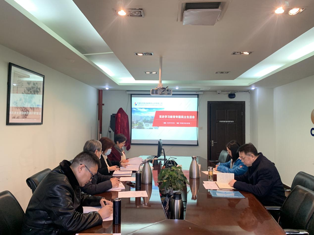公司召开党史学习教育专题民主生活会
