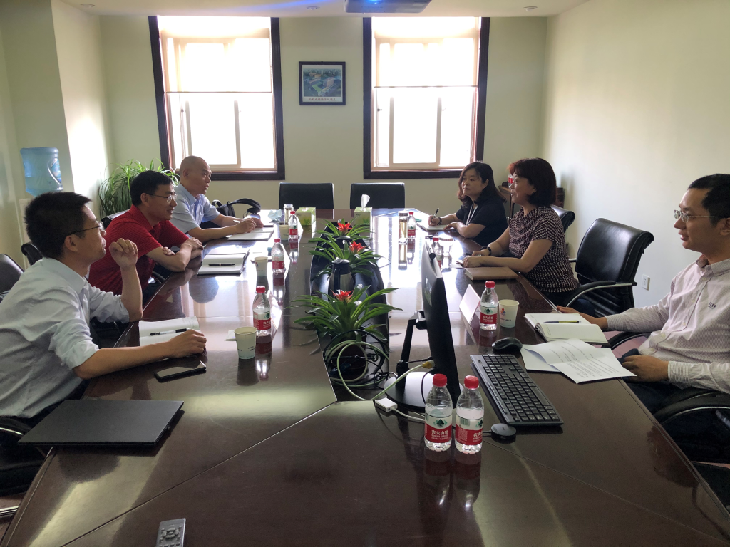 公司与中科院新材料、中科资本进行合作交流 公司与中科院新材料、中科资本进行合作交流