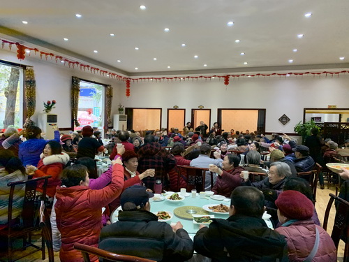 公司召开2020年度离退休职工迎春团拜会 公司召开2020年度离退休职工迎春团拜会