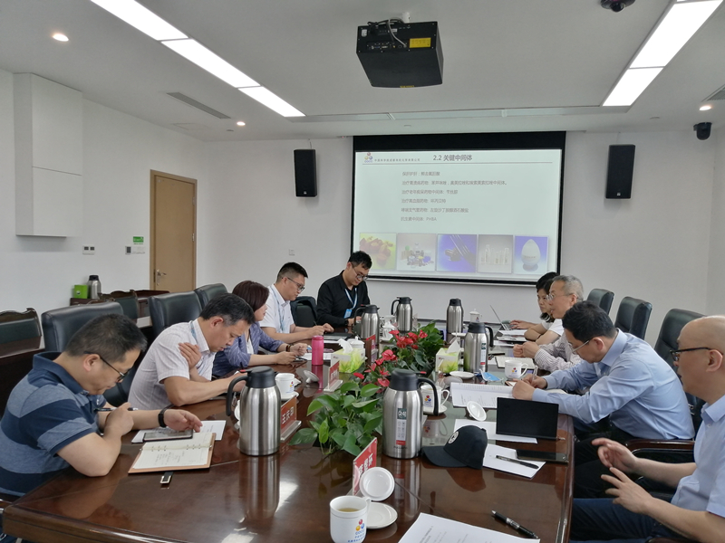 中石油天然气股份有限公司副总裁杨继钢一行到访中科院成都有机公司