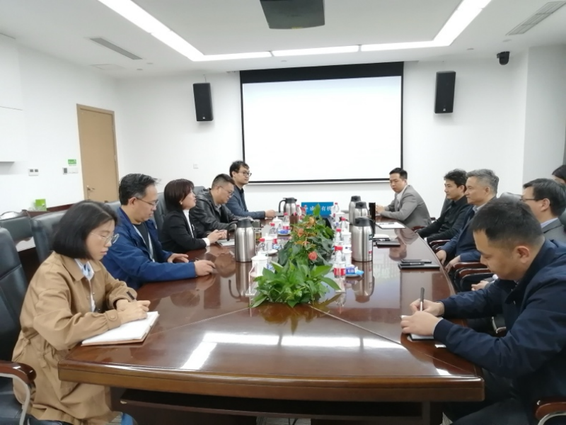 四川省港航开发集团有限责任公司董事长罗宗全一行到访成都有机